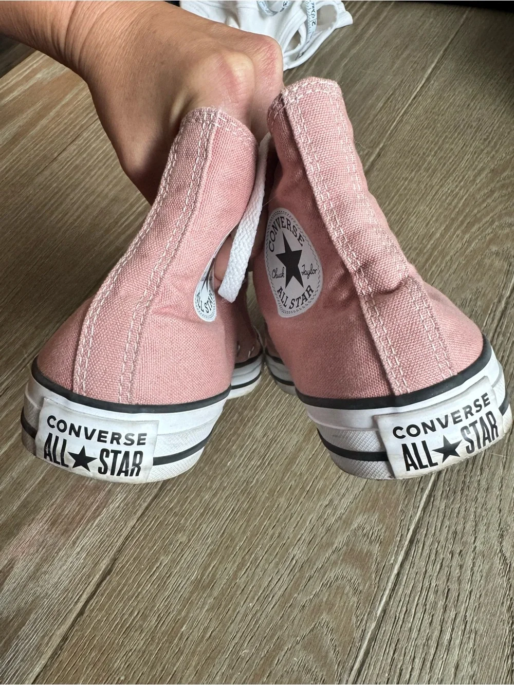 Converse Chuck Taylor All Star High Top Pink Sneakers Women’s Size 8